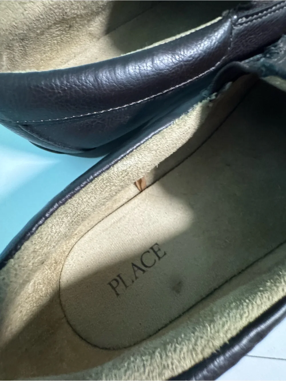 The Children's Place Black Boys Slip-On Dress Shoes